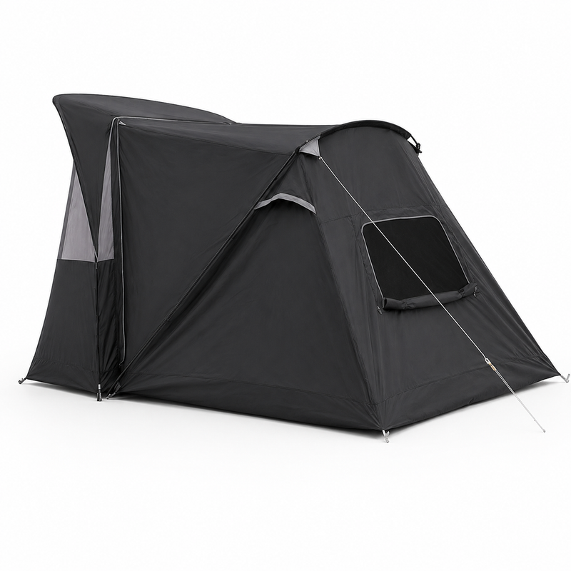 Load image into Gallery viewer, KingCamp BOUNDLESS X3 PRO Bedroom | Expandable Sleeping Attachment for SUV Tent, 3-4 Person Waterproof Shelter with Stand-Up Height, Connects via Zipper

