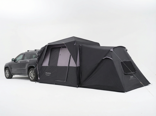 KingCamp BOUNDLESS X3 PRO Modular SUV Tent | 5-in-1 Expandable Car Camping Tent with Quick-Set Steel Frame, 5-6 Person Waterproof Shelter with Movie Screen for Overlanding & Family Camping