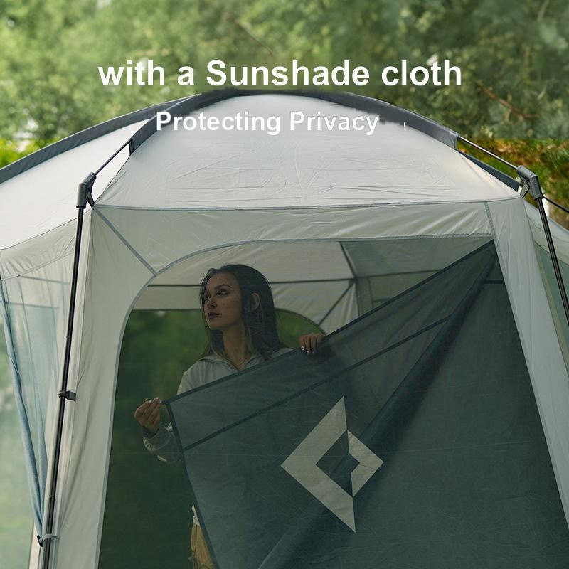 Load image into Gallery viewer, KingCamp CAIRO 6-Sided Screen Gauze Tent For 4-6 Person With Sunshade Cloth Protecting Privacy
