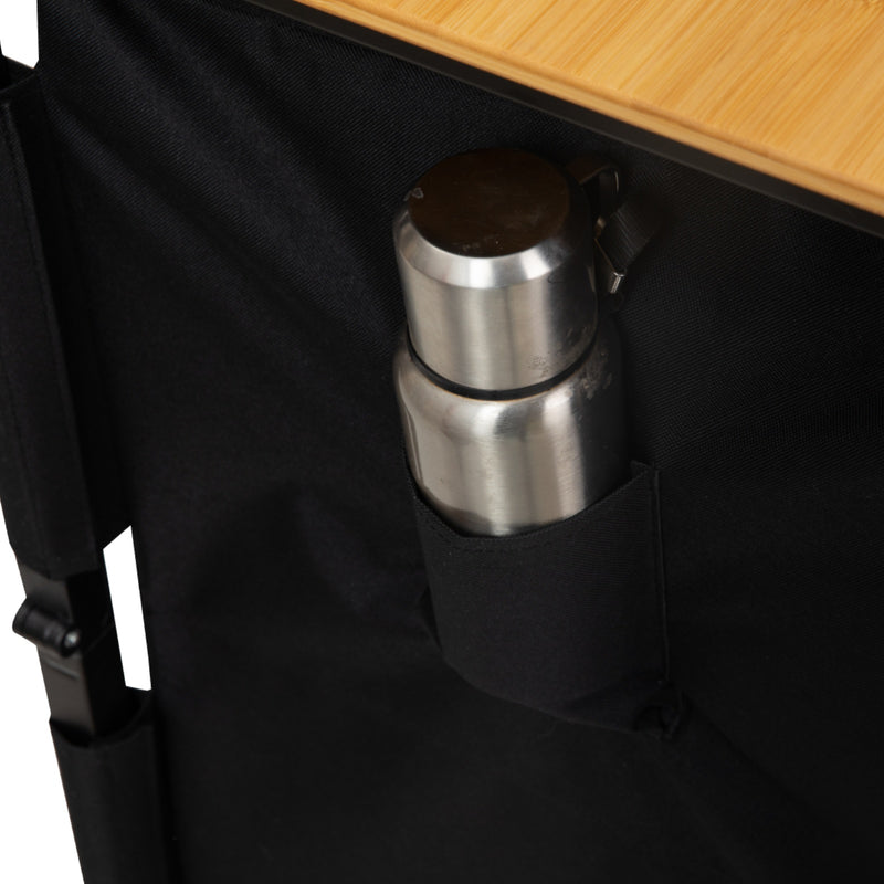 Load image into Gallery viewer, KingCamp Camping Kitchen Table – Portable Grill Station with Bamboo Top
