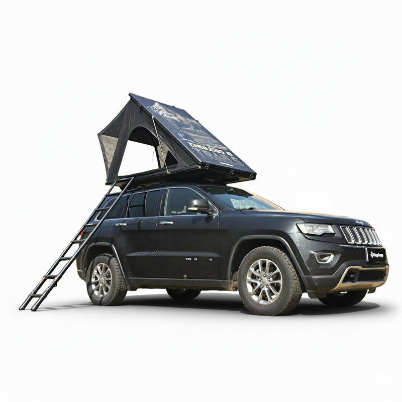 Load image into Gallery viewer, KingCamp ENDLESS 8 Rooftop Tent – 3‑Second Set‑Up, Ultra‑Thin 8cm Hard Shell, Waterproof &amp; Lightweight for SUV/Truck Overlanding
