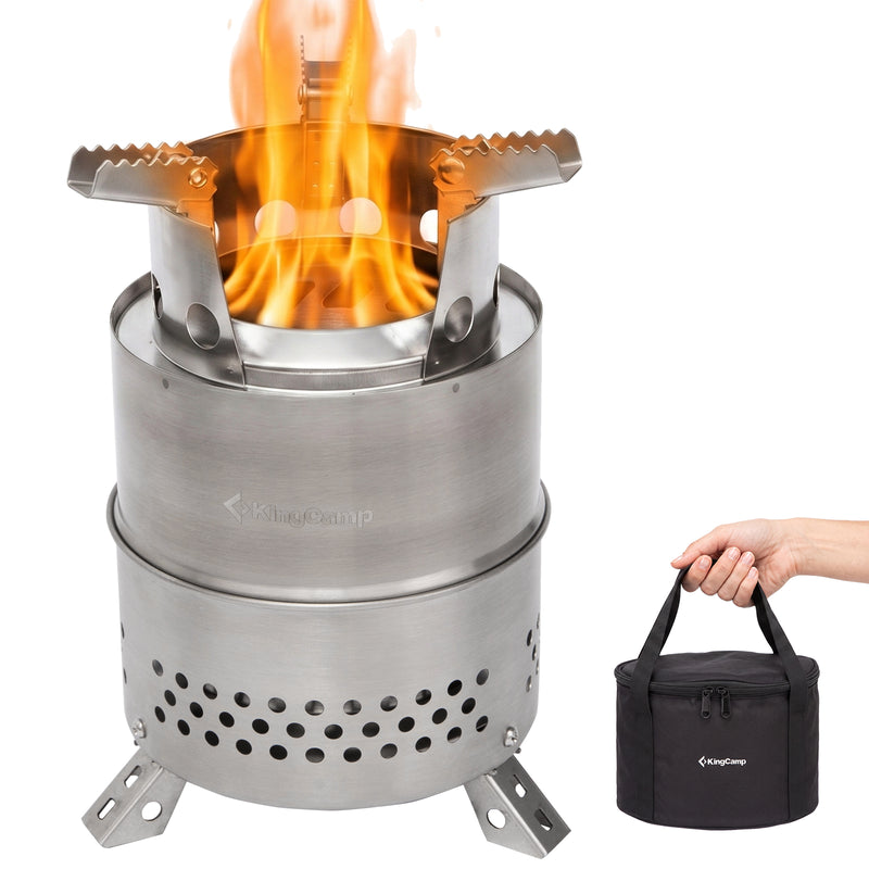 Load image into Gallery viewer, KingCamp FIREWOOD Folding Wood Stove

