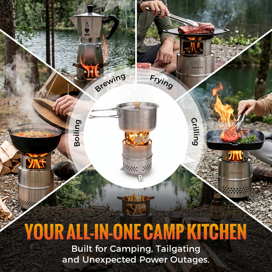 KingCamp FIREWOOD Folding Wood Stove