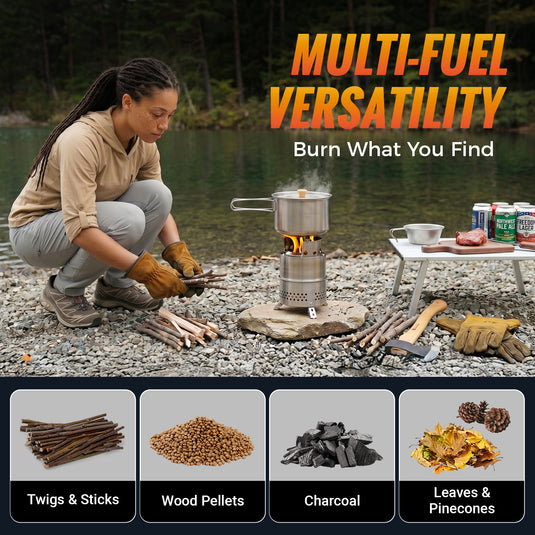 KingCamp FIREWOOD Folding Wood Stove