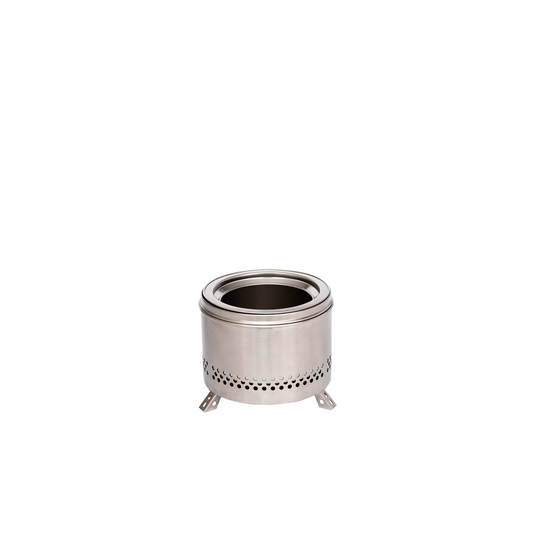 KingCamp FIREWOOD M Folding Wood Stove, Portable Stainless Steel Campfire Stove for Camping, BBQ, Cooking & Boiling Water