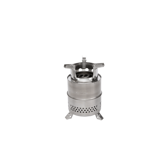 KingCamp FIREWOOD S Mini Folding Wood Stove, Ultralight Stainless Steel Camp Stove for Solo Camping, Hiking & Outdoor Cooking