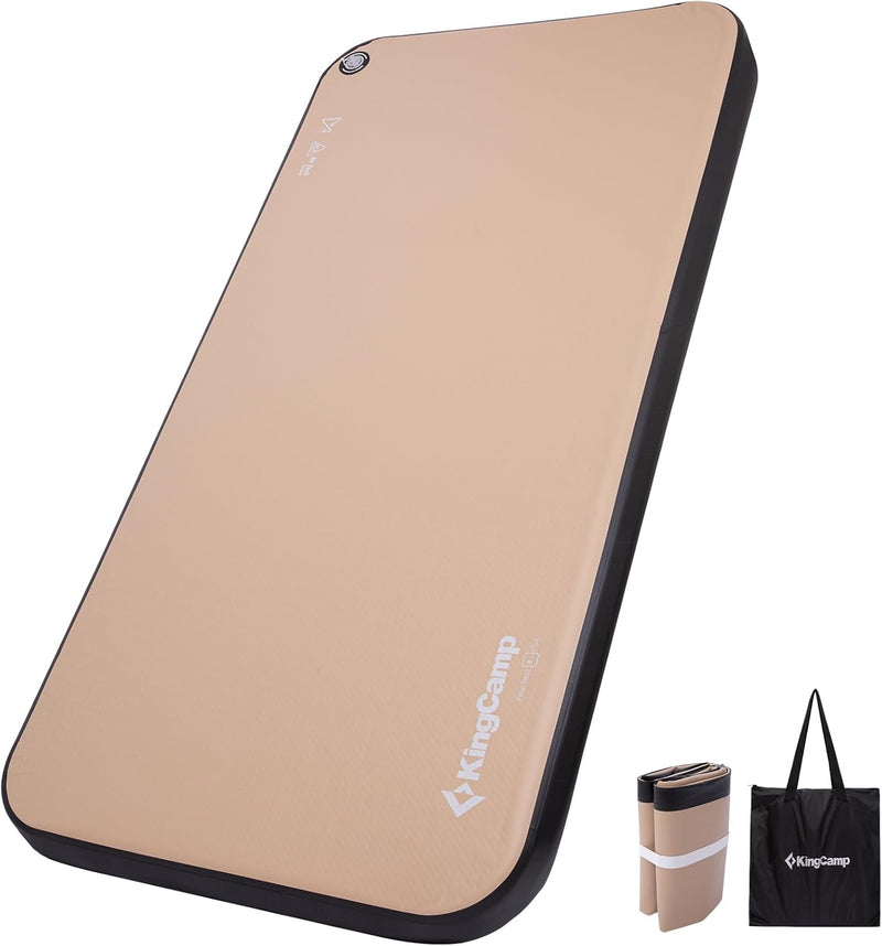 Load image into Gallery viewer, KingCamp Flexi Rest 8.0 Plus Extra-Wide Single Drop-Stitch TPU Camping Mats with 1100lb Capacity, Quiet &amp; Compact for Car Camping, RV &amp; Home Use
