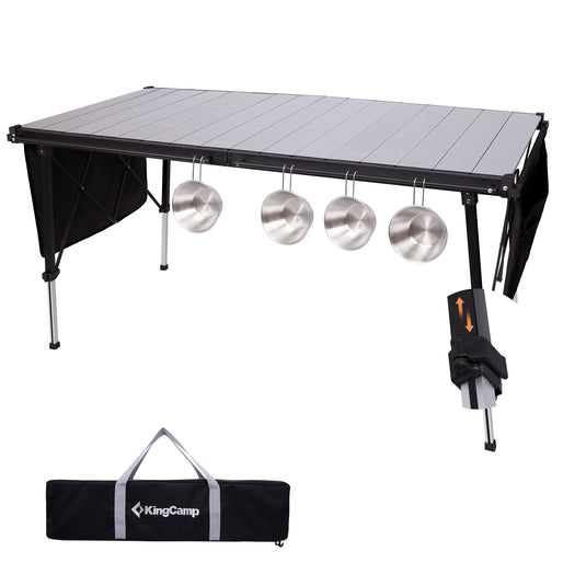 KingCamp GRANITE C14070 Folding Camping Table, 55