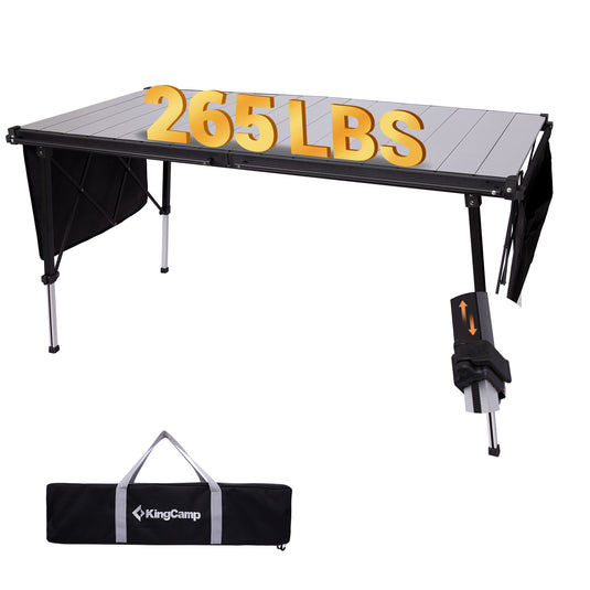 KingCamp GRANITE C14070 Folding Camping Table, 55