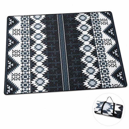 KingCamp ISIAY MAX 3.4 Large Camping Mat, 11.2 x 7.9 ft Insulated Picnic Blanket for Tent, Camping, Beach & Family Outdoor Use