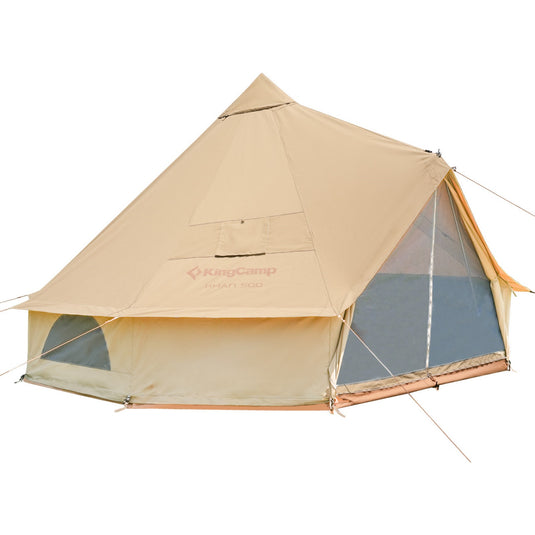 bell tent waterproof KingCamp KHAN 400/ 500 Canvas Bell Tents – BRoadout