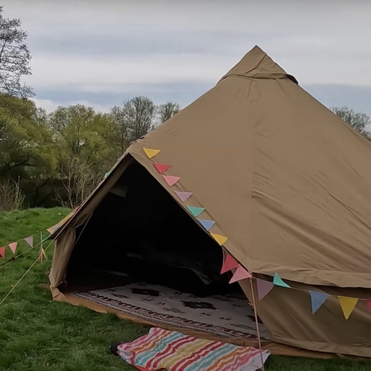 tent bunting KingCamp KHAN 8-10 Person Camping Hot Tent – BRoadout