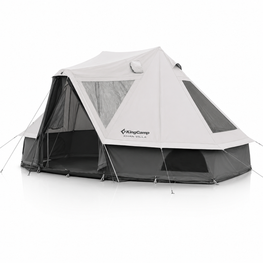 KingCamp KHAN VILLA 15FT Canvas Glamping Tent with Stove Jack