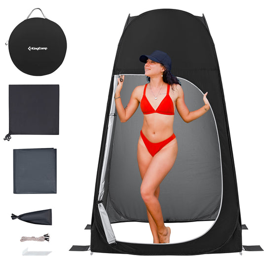 KingCamp MARASUSA POP Instant Privacy Tent | Pop-Up Camping Shower Tent with UPF50+ Sun Protection