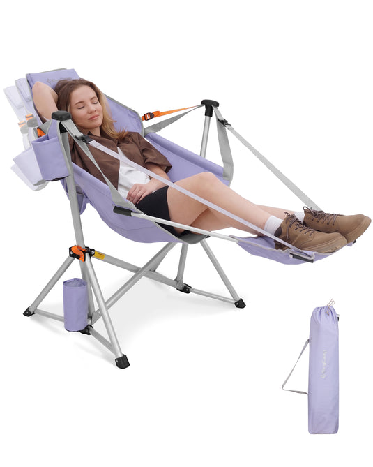 KingCamp ORCHID C20 Folding Rocking Chair Hammock Camping Chair