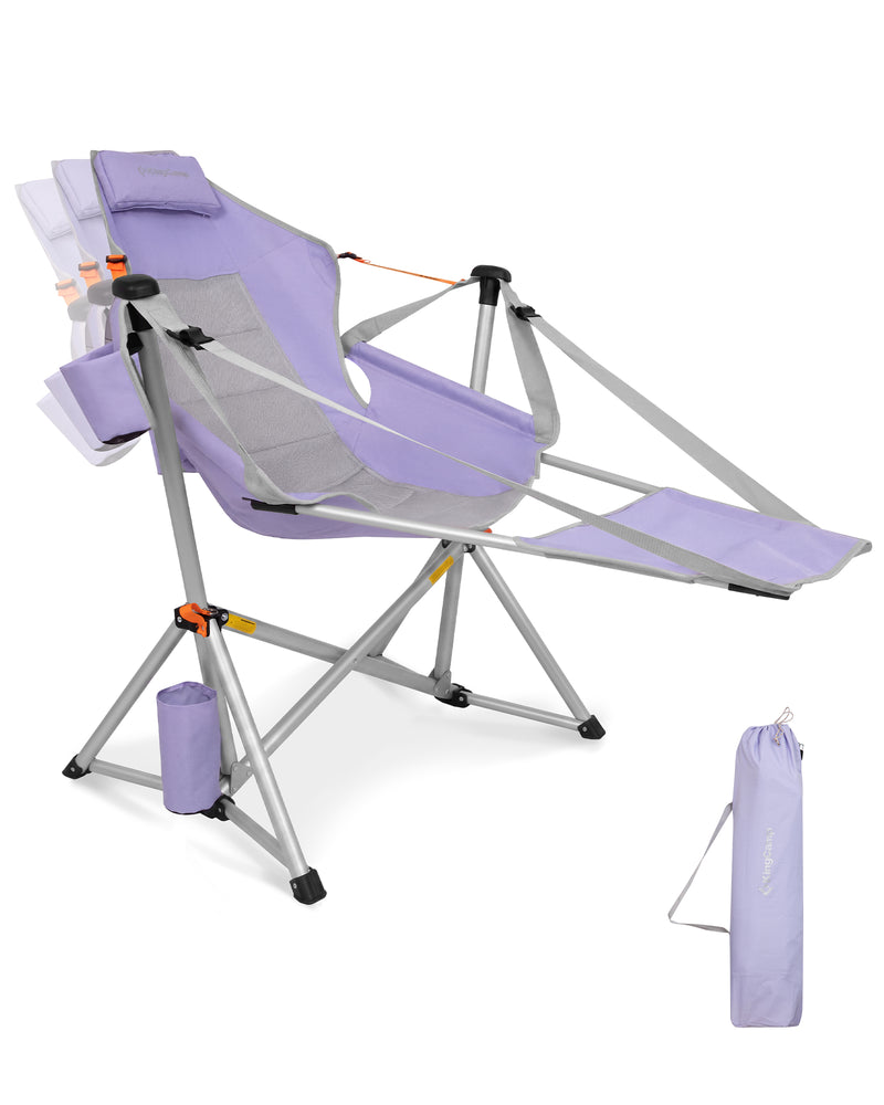 Load image into Gallery viewer, KingCamp ORCHID C20 Folding Rocking Chair Hammock Camping Chair
