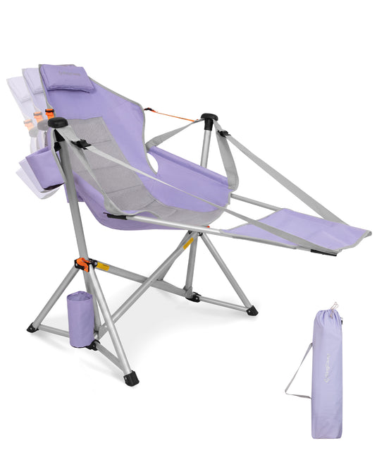KingCamp ORCHID C20 Folding Rocking Chair Hammock Camping Chair