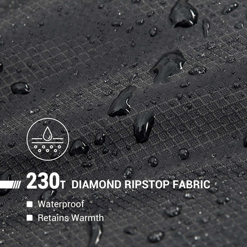 Load image into Gallery viewer, KingCamp Sleeping Bag for Adults, Cold Weather &amp; Warm Extra Wide Big &amp; Tall XL Portable Waterproof Flannel Sleeping Bags
