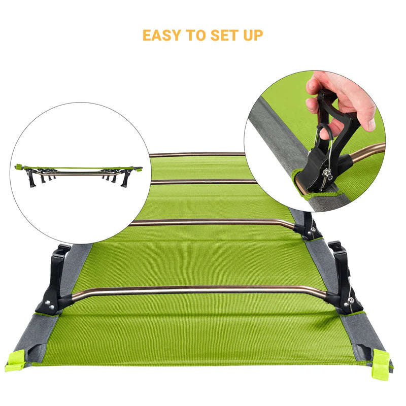 Load image into Gallery viewer, KingCamp Oversized Folding Camping Cots
