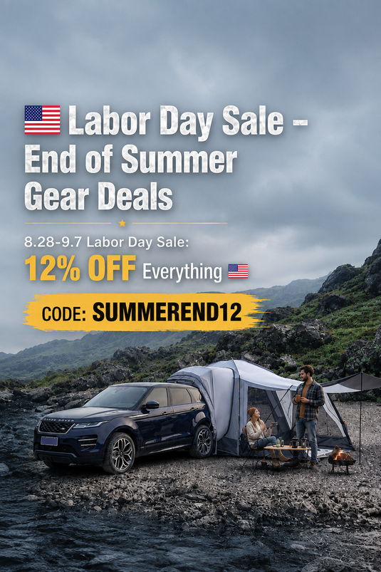 Labor Day Sale – 12% Off Everything | Code: SUMMEREND12
