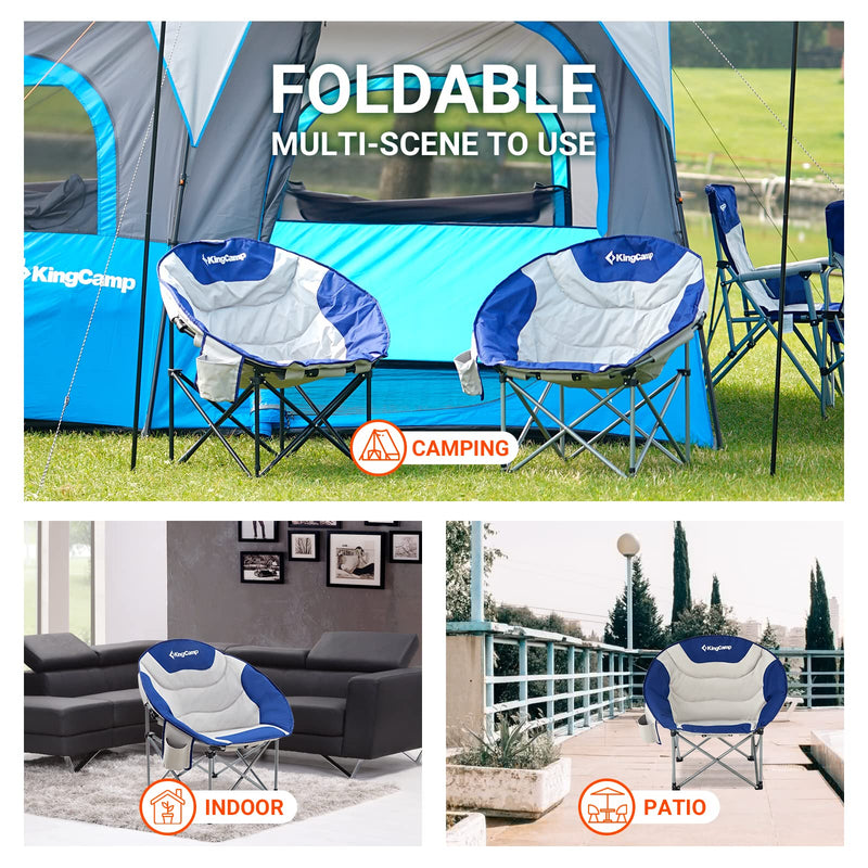 Load image into Gallery viewer, KingCamp Moon Camping Chair
