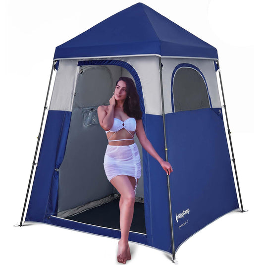 KingCamp Outdoor Shower Tents for Camping, Portable Instant Pop Up Privacy Tent