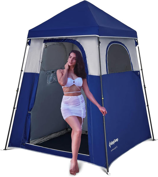 KingCamp Outdoor Shower Tents for Camping Portable Instant Pop Up Privacy Tent