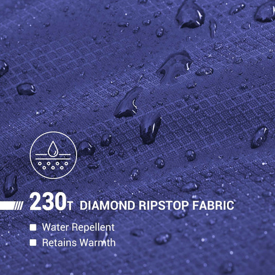 KingCamp FREESPACE 350 Flannel Sleeping Bag-Water Repellent