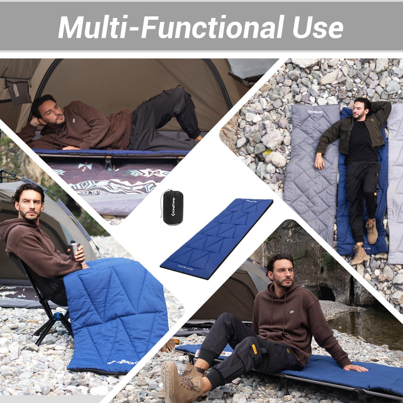 Load image into Gallery viewer, KingCamp Padded Mat CAMP PAD Camping Cot Pad
