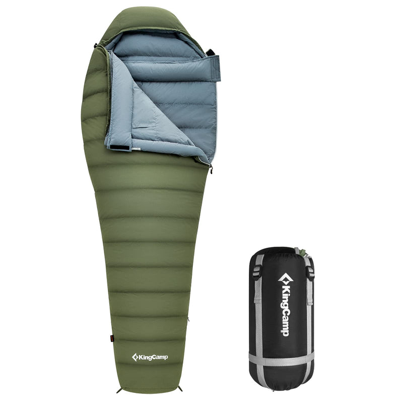 Load image into Gallery viewer, KingCamp PROTECTOR 400 Down Mummy Sleeping Bag
