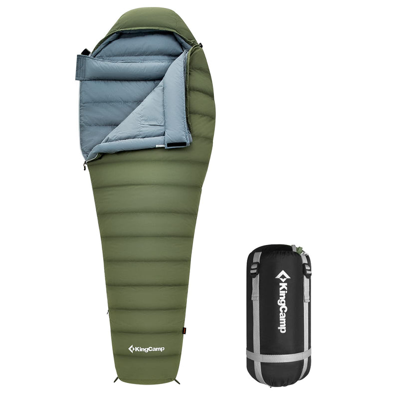 Load image into Gallery viewer, KingCamp PROTECTOR 400 Down Mummy Sleeping Bag
