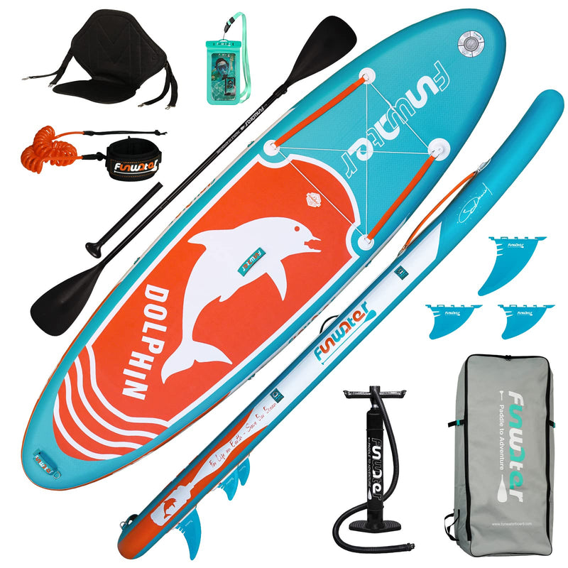 Load image into Gallery viewer, FunWater Inflatable Ultra-Light Paddleboard

