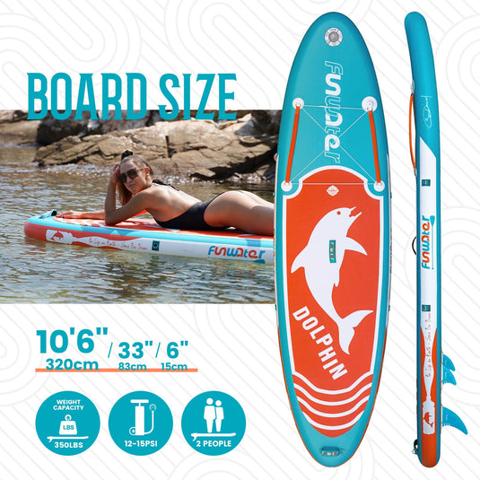 FunWater Inflatable Ultra-Light Paddleboard