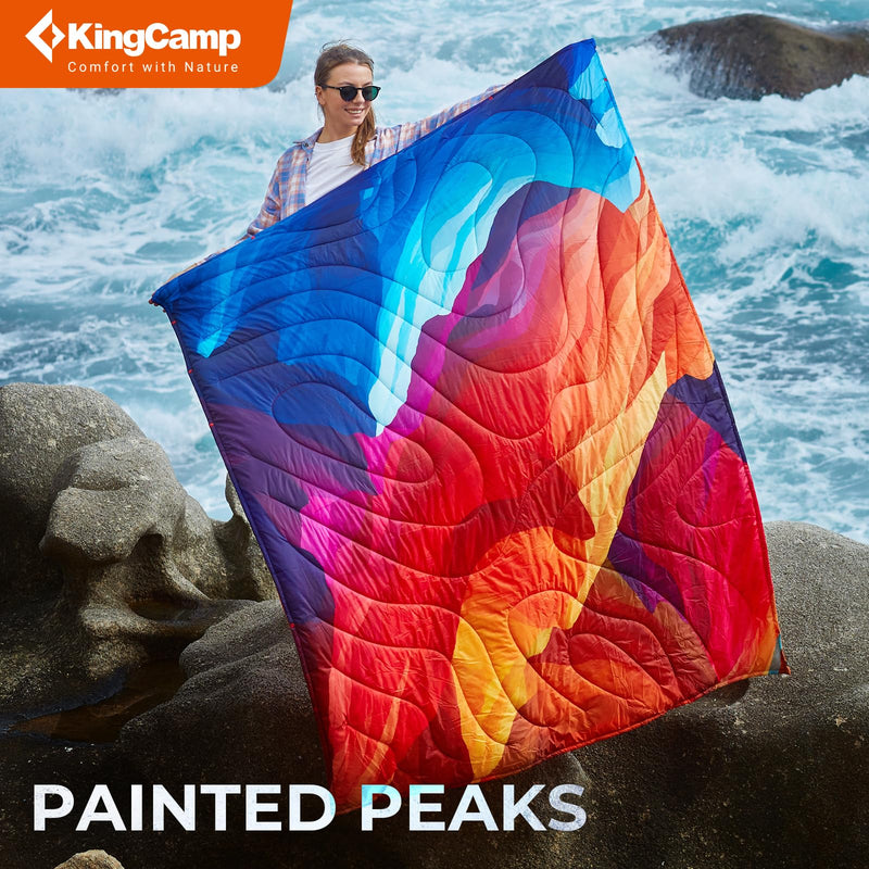 Load image into Gallery viewer, KingCamp BLANKET SMART 150 XL Lightweight Camping Blanket
