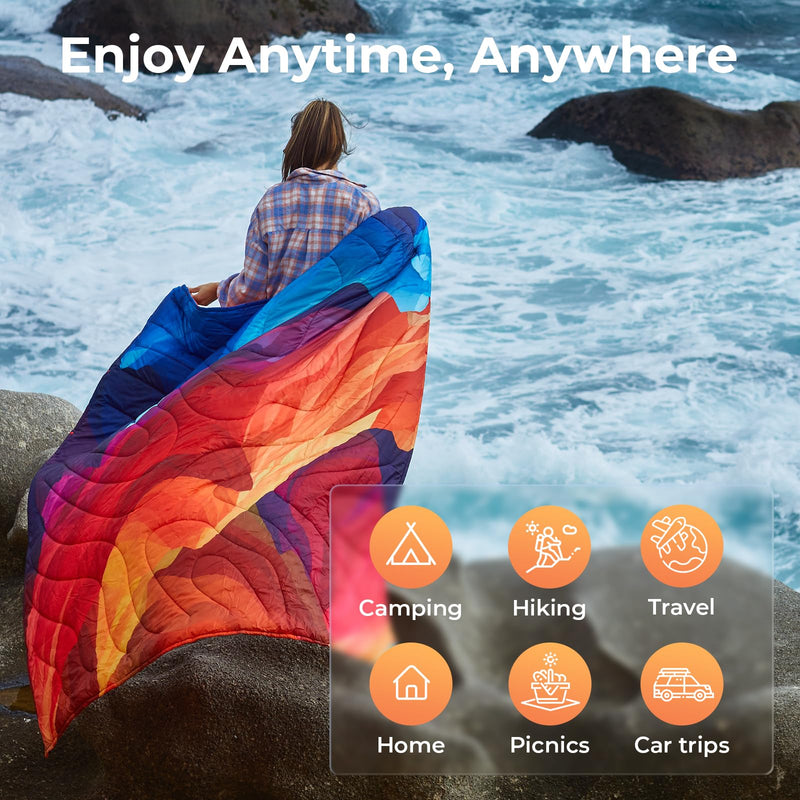 Load image into Gallery viewer, KingCamp BLANKET SMART 150 XL Lightweight Camping Blanket
