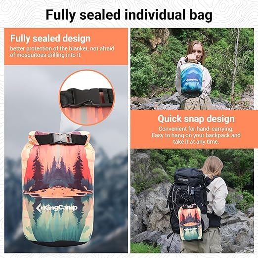 Load image into Gallery viewer, KingCamp BLANKET SMART 150 Multi-Functional Blanket
