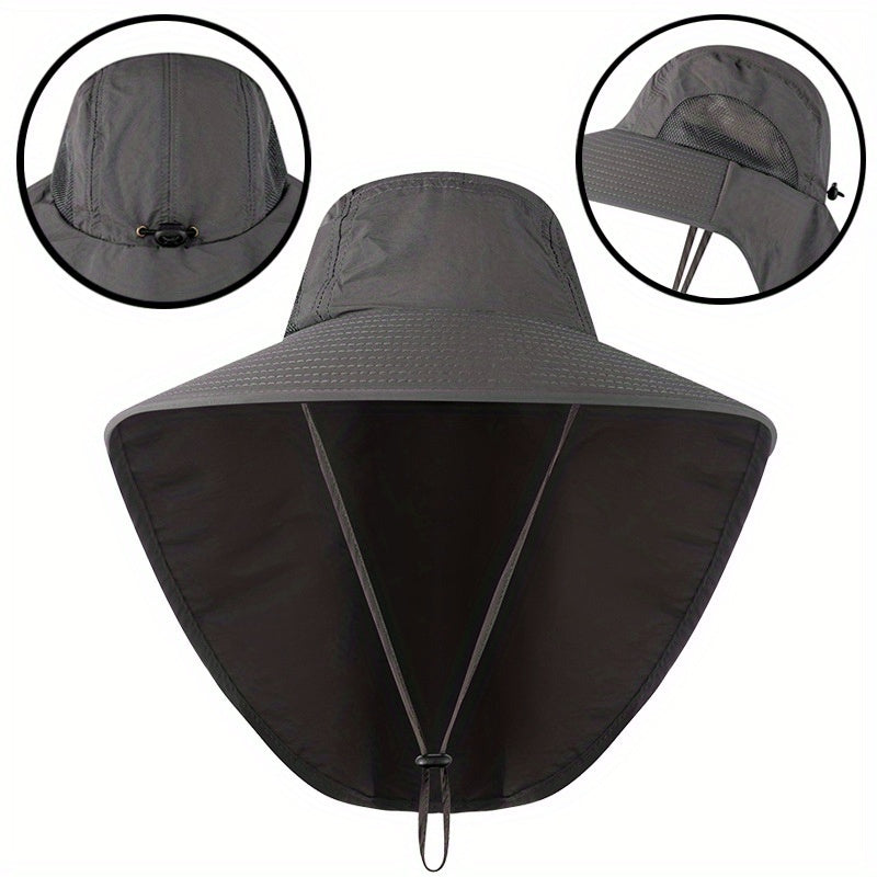Load image into Gallery viewer, Waterproof Nylon Hat with Wide Brim
