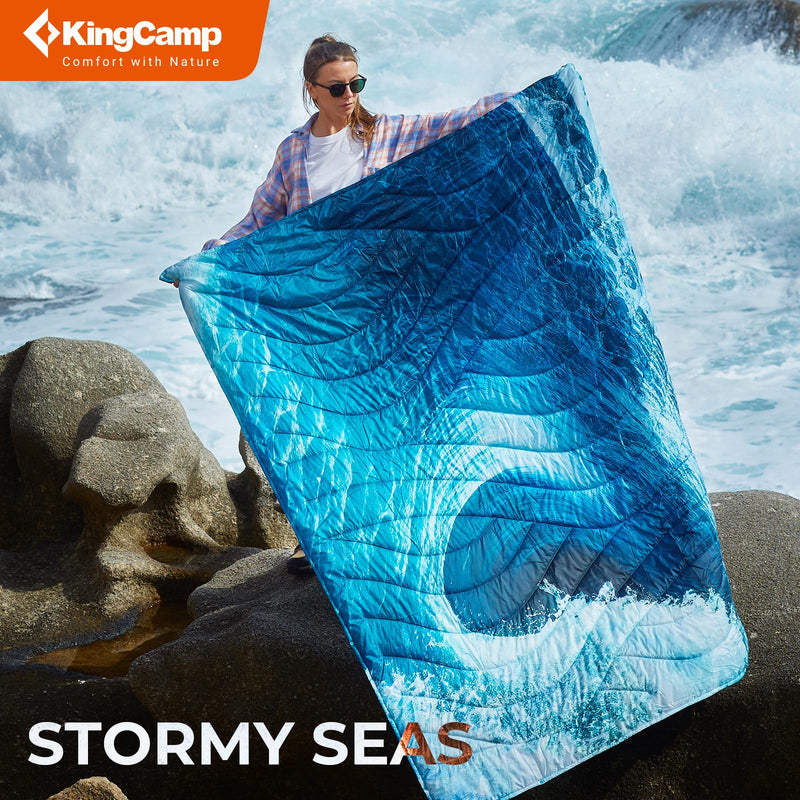 Load image into Gallery viewer, KingCamp BLANKET SMART 150 XL Lightweight Camping Blanket
