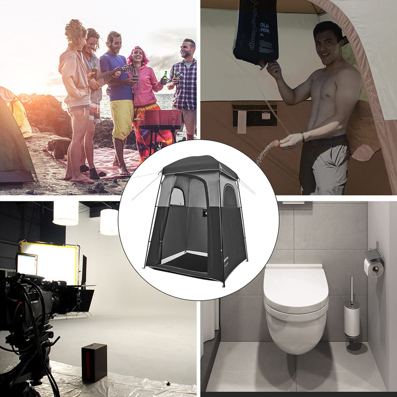 Load image into Gallery viewer, KingCamp MARASUSA Shower Tent 1 Room Design
