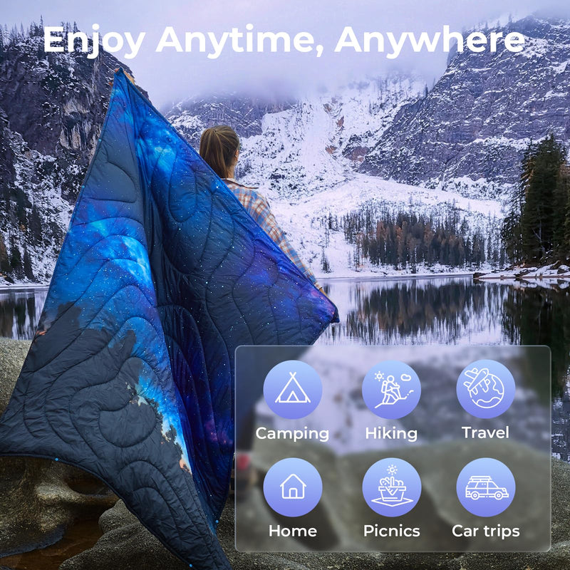 Load image into Gallery viewer, KingCamp BLANKET SMART 150 XL Lightweight Camping Blanket
