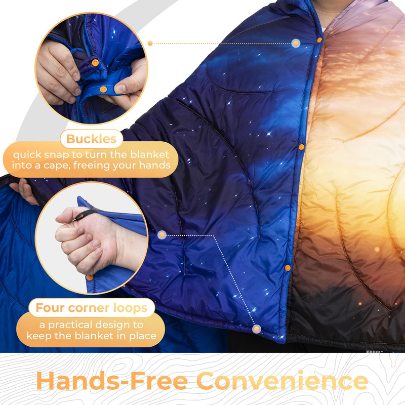 Load image into Gallery viewer, KingCamp BLANKET SMART 150 XL Lightweight Camping Blanket
