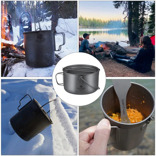 Cook'n'Escape Mountain Top Pot Titanium Pot