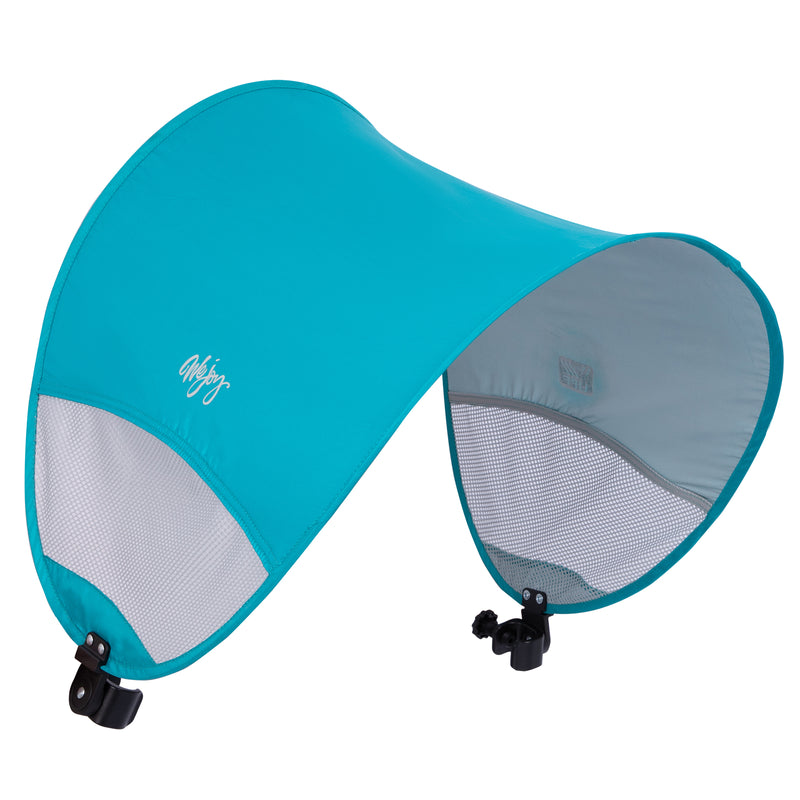 Load image into Gallery viewer, WEJOY Adjustable Canopy Sun Shade Accessory | Universal Clip-On UPF50+ Portable Sunshade for Beach Chairs, Camping Chairs, Lounge Chairs &amp; Wheelchairs
