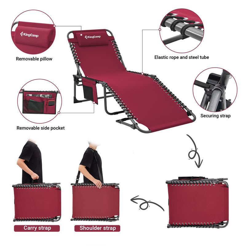 Load image into Gallery viewer, KingCamp BERLIN Classic Adjustable Cot
