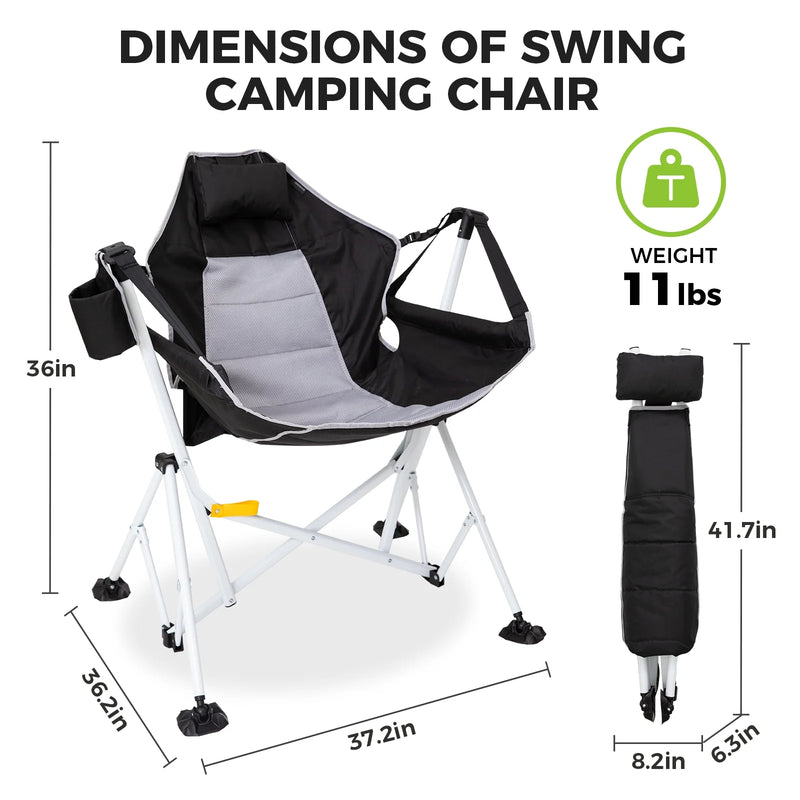 Load image into Gallery viewer, FUNDANGO Swing Lounger Chair
