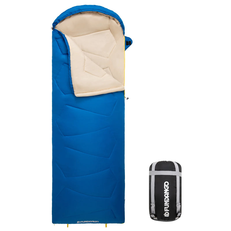 Load image into Gallery viewer, FUNDANGO WARM 200 Sleeping Bag-Envelope With Hood
