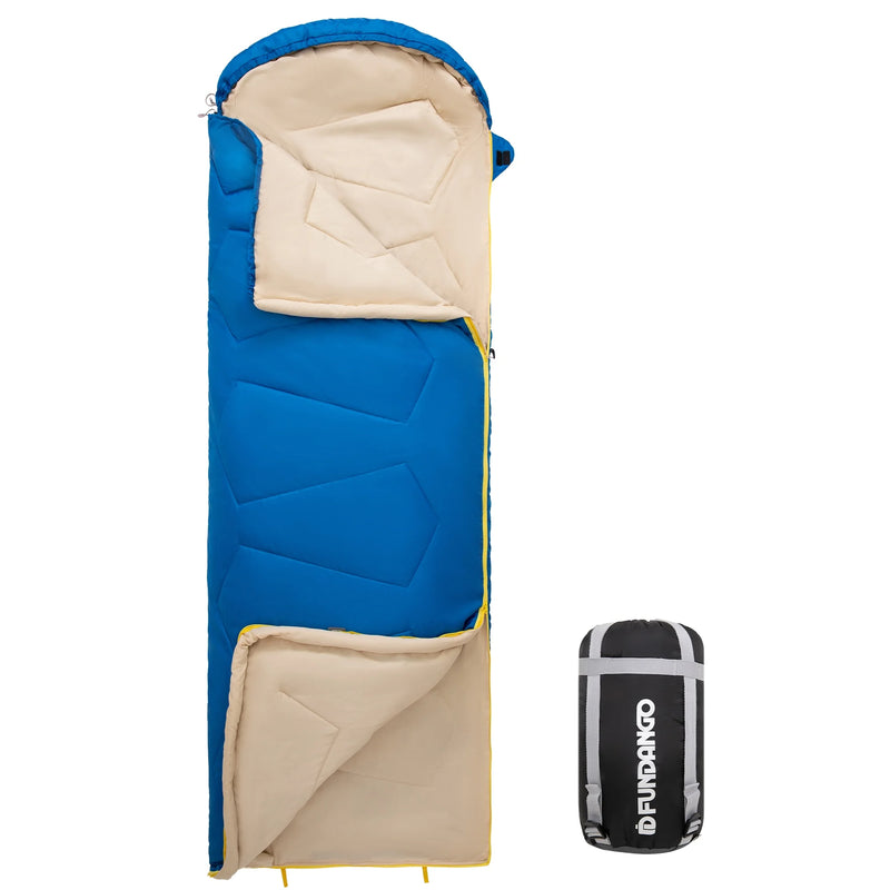 Load image into Gallery viewer, FUNDANGO WARM 200 Sleeping Bag-Envelope With Hood
