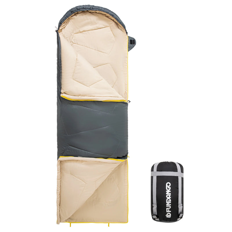 Load image into Gallery viewer, FUNDANGO WARM 200 Sleeping Bag-Envelope With Hood
