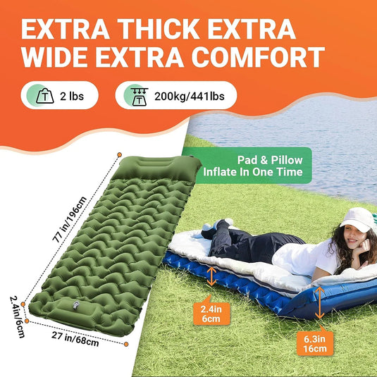 ATEPA ROCKY 500 Single Air Pad