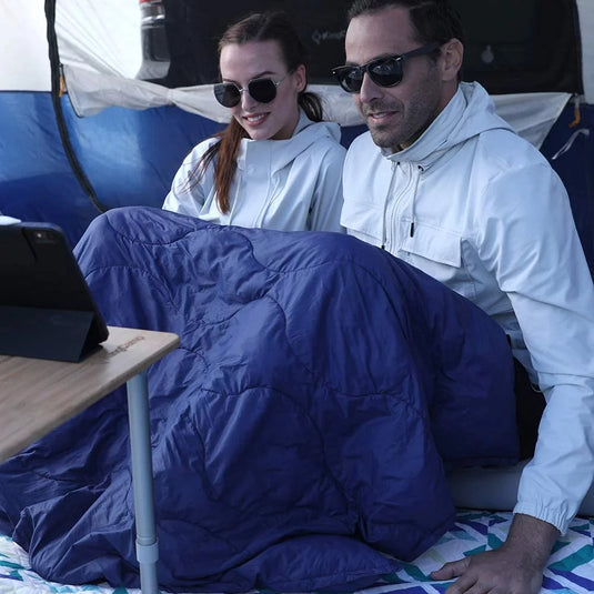 EEZEE Travel Blanket Lightweight Compact Outdoor Blanket